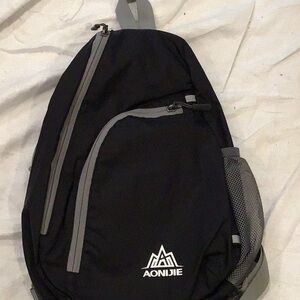 Aonijie Small Black and Gray Hiking Bag